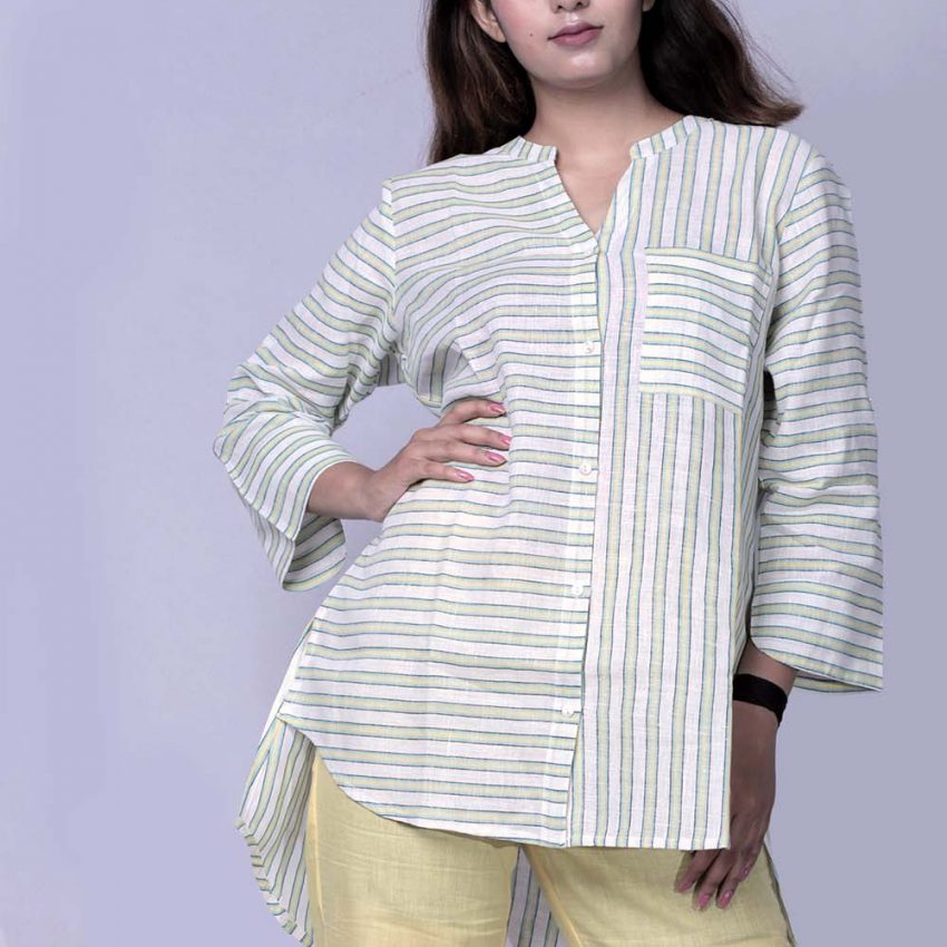 plain handloom shirts