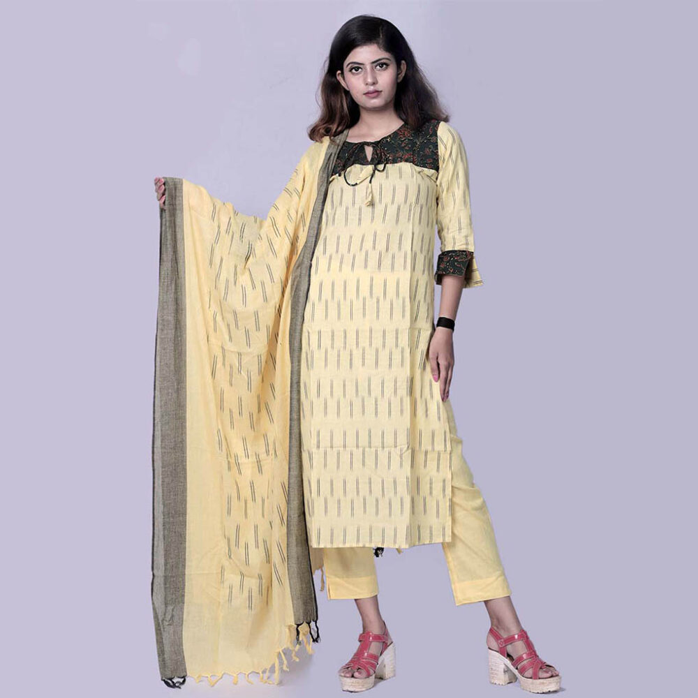 Handloom Mix Match Kurti