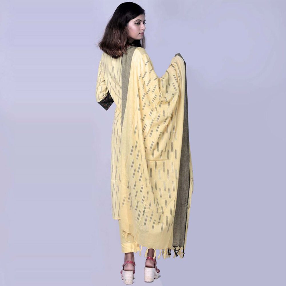 Handloom Mix Match Kurti - Image 4