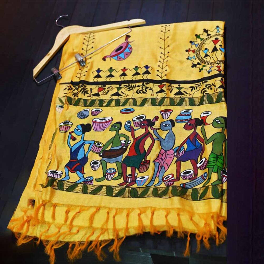 Silk Sohrai Dupatta - Image 2